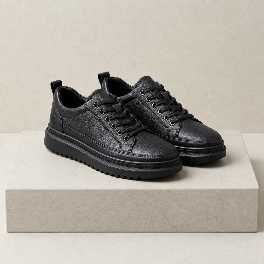 Randy Orthopedic Shoes in Black