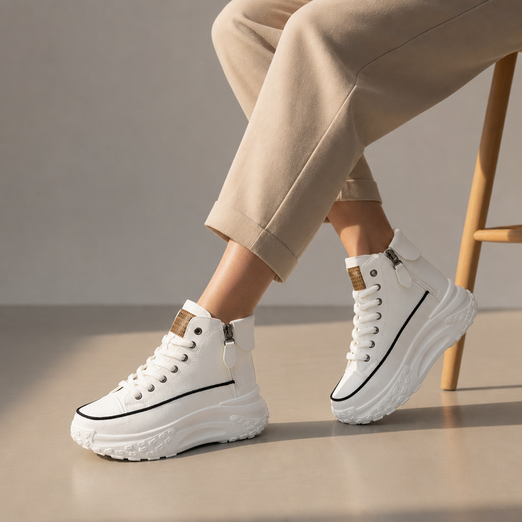 Madeira Orthopedic Sneakers in White