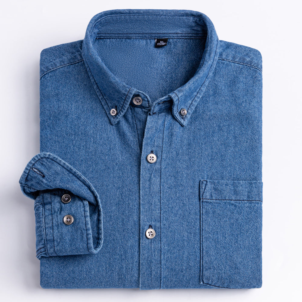 Napoli Long-Sleeve Denim Shirt