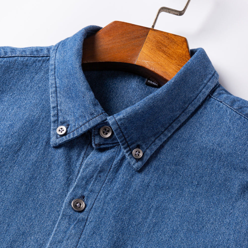 Napoli Long-Sleeve Denim Shirt