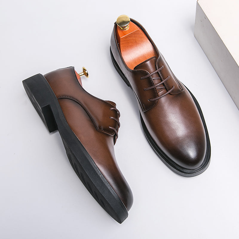 Ravello Genuine Leather Derby Dress Shoes