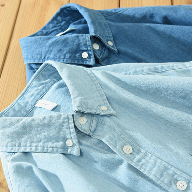 Monteverdi Long Sleeve Denim Shirt