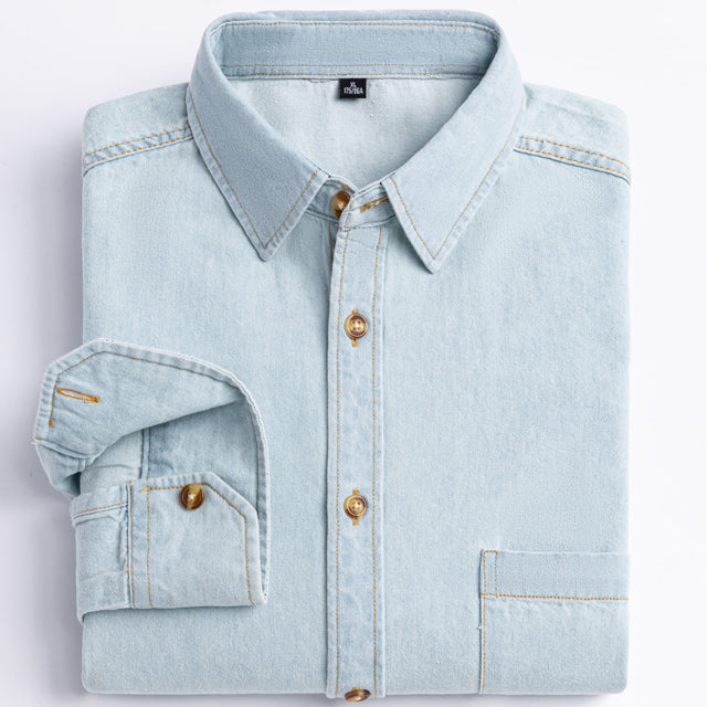 Napoli Long-Sleeve Denim Shirt