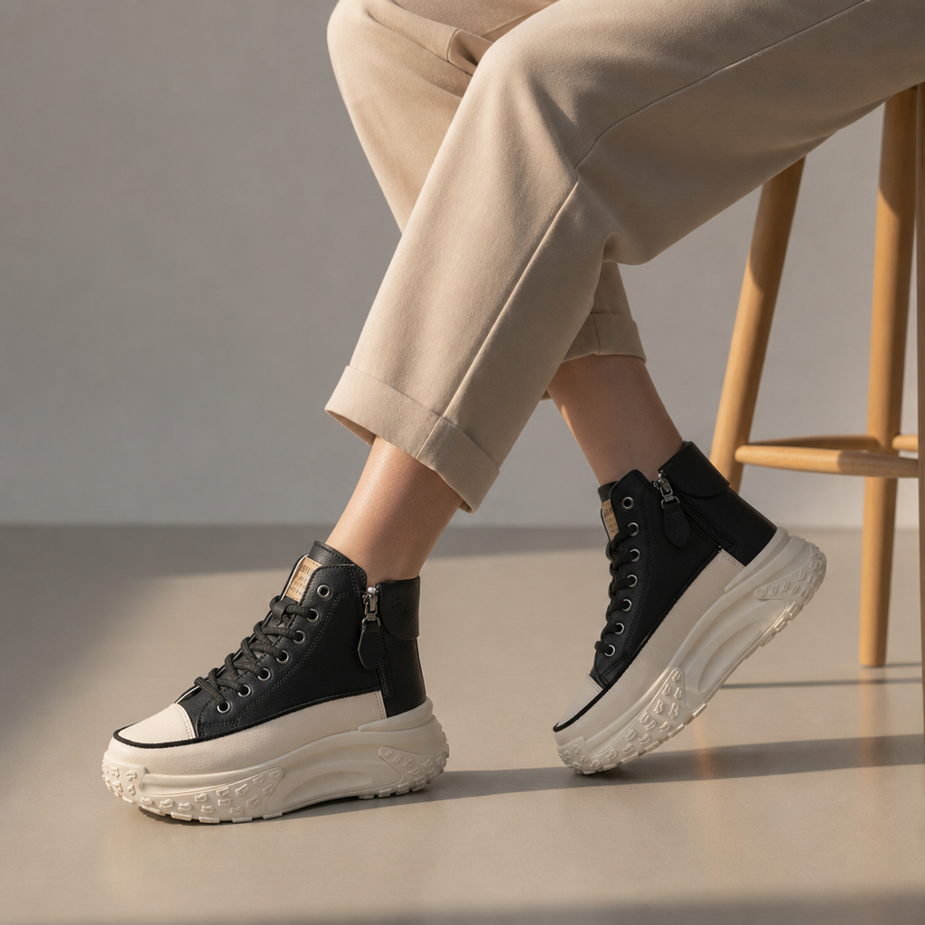 Madeira Orthopedic Sneakers in Black