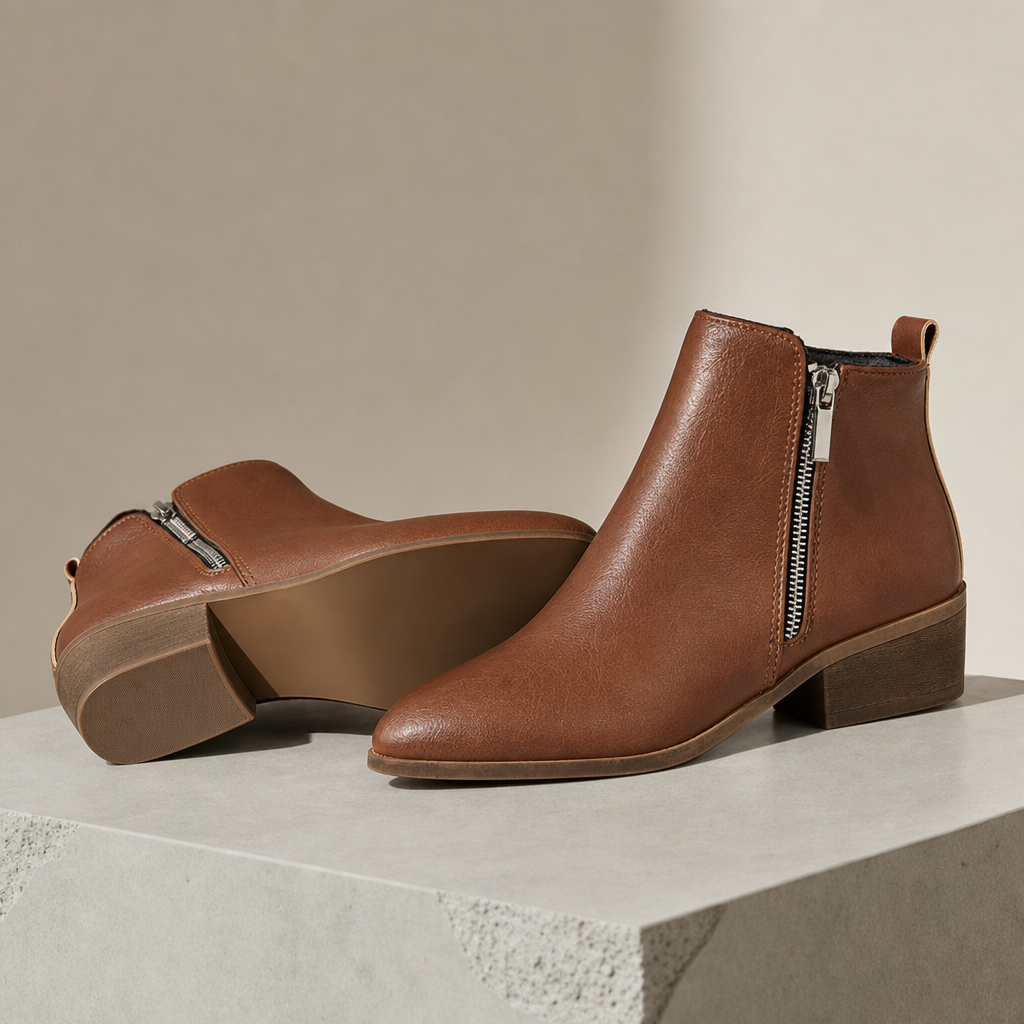 Marina Orthopedic Boots in Brown