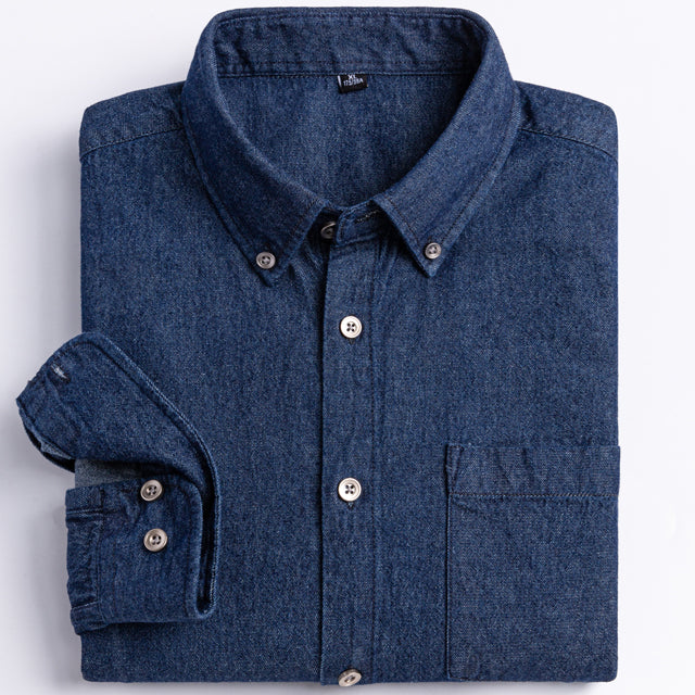 Napoli Long-Sleeve Denim Shirt