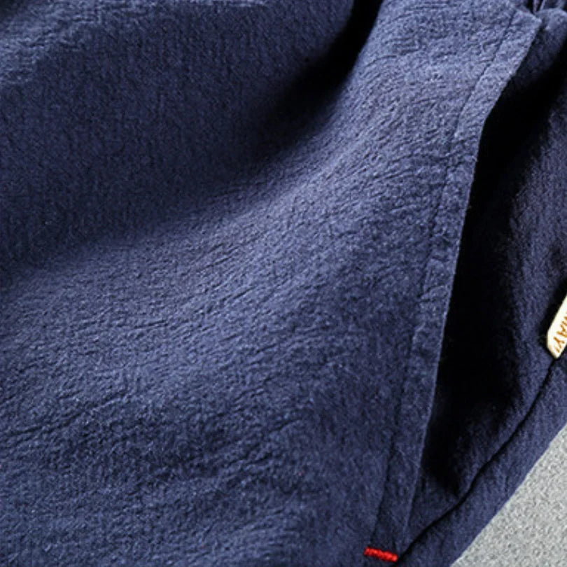 Saito Cotton-Linen Shorts