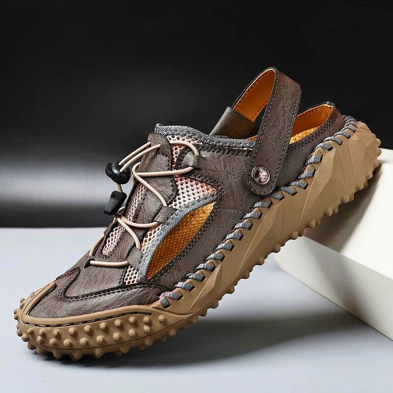 Lucento Leather Sandals