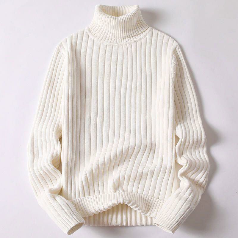 Marcus Ribbed Wool Knit Turtleneck