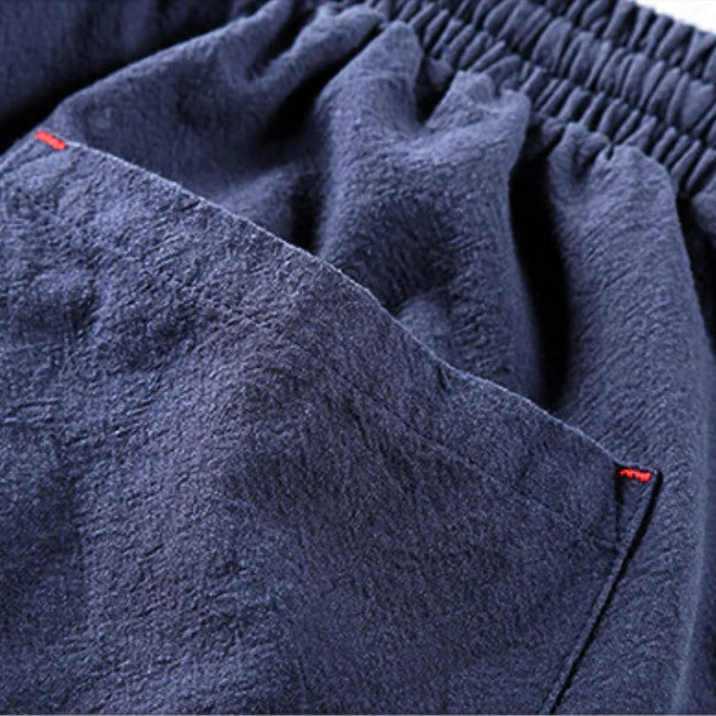 Saito Cotton-Linen Shorts