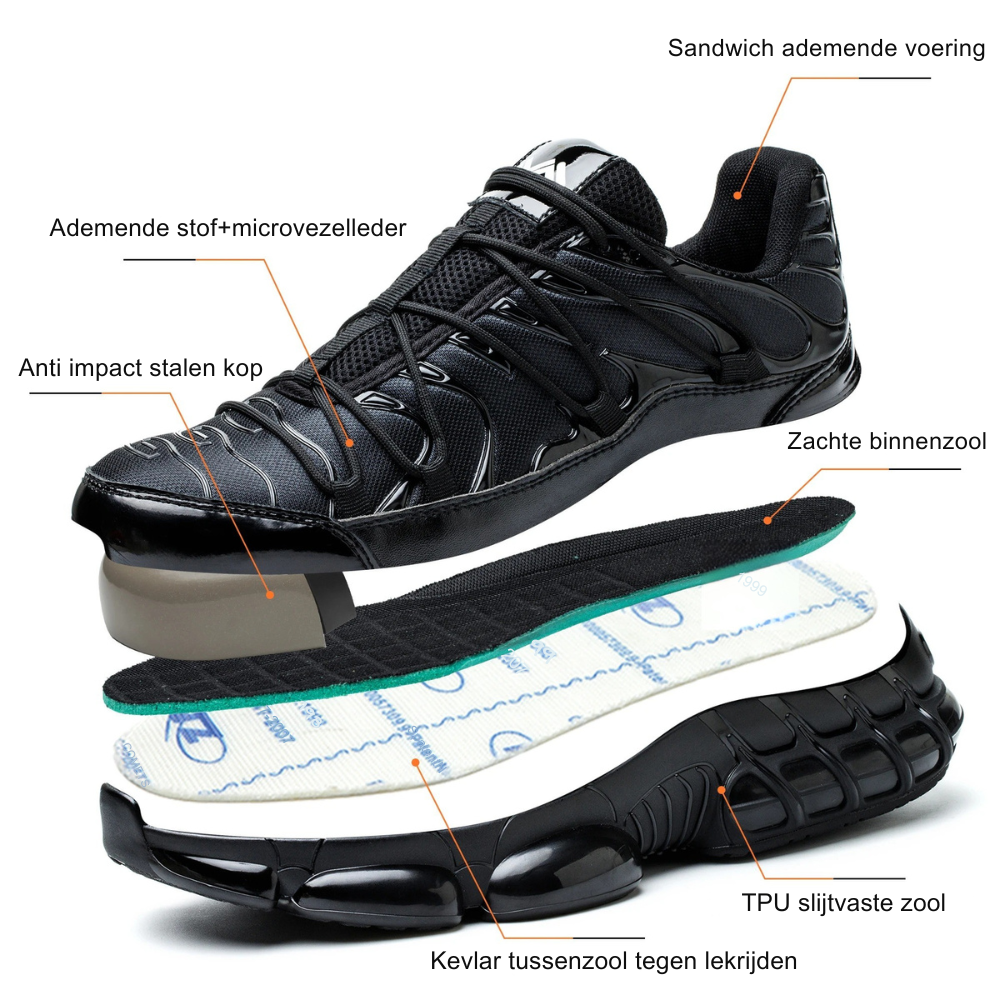 Lightweight Steel Toe Work Shoes