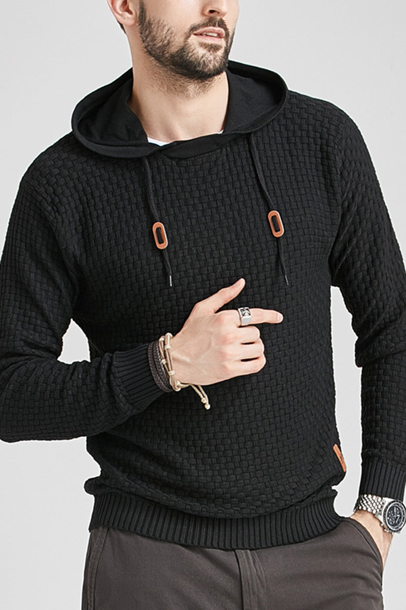 Huntington Quilted Hooded Sweatshirt