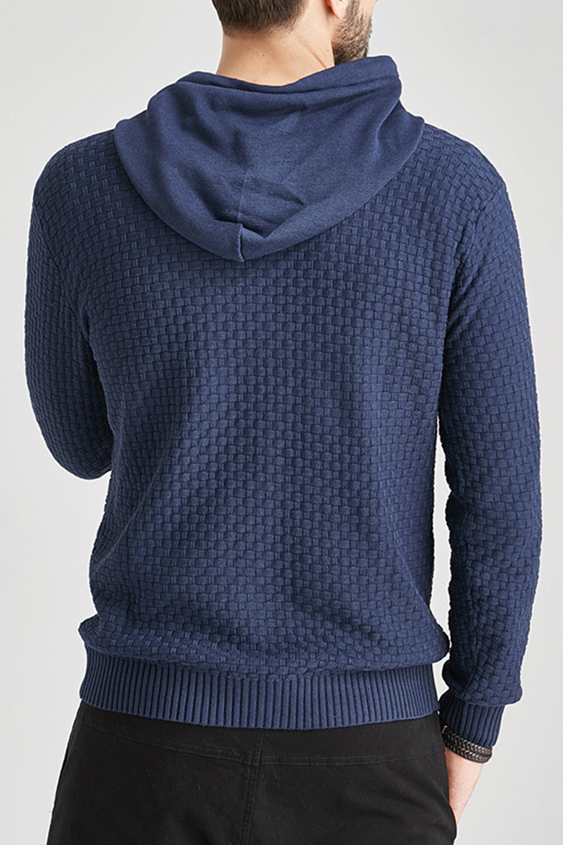 Huntington Quilted Hooded Sweatshirt