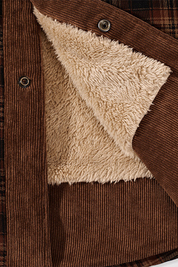 Harrison Flannel Fleece Shirt Jacket