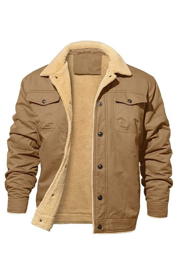 Belmont Fleece Cargo Jacket