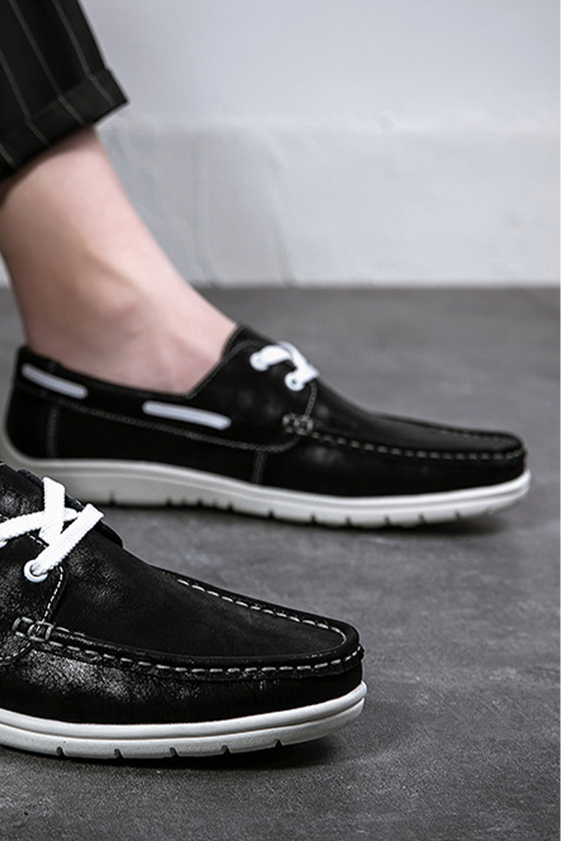 Seville Leather Boat Shoes