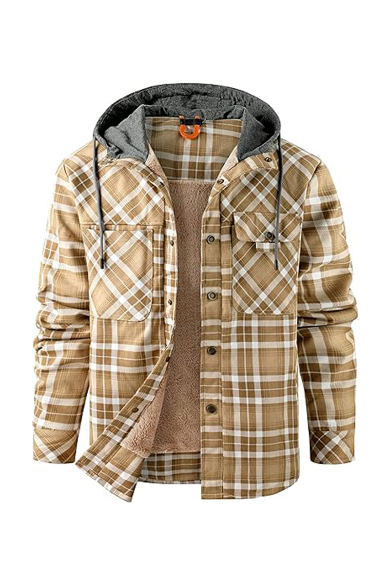 Monterey Hooded Flannel Jacket