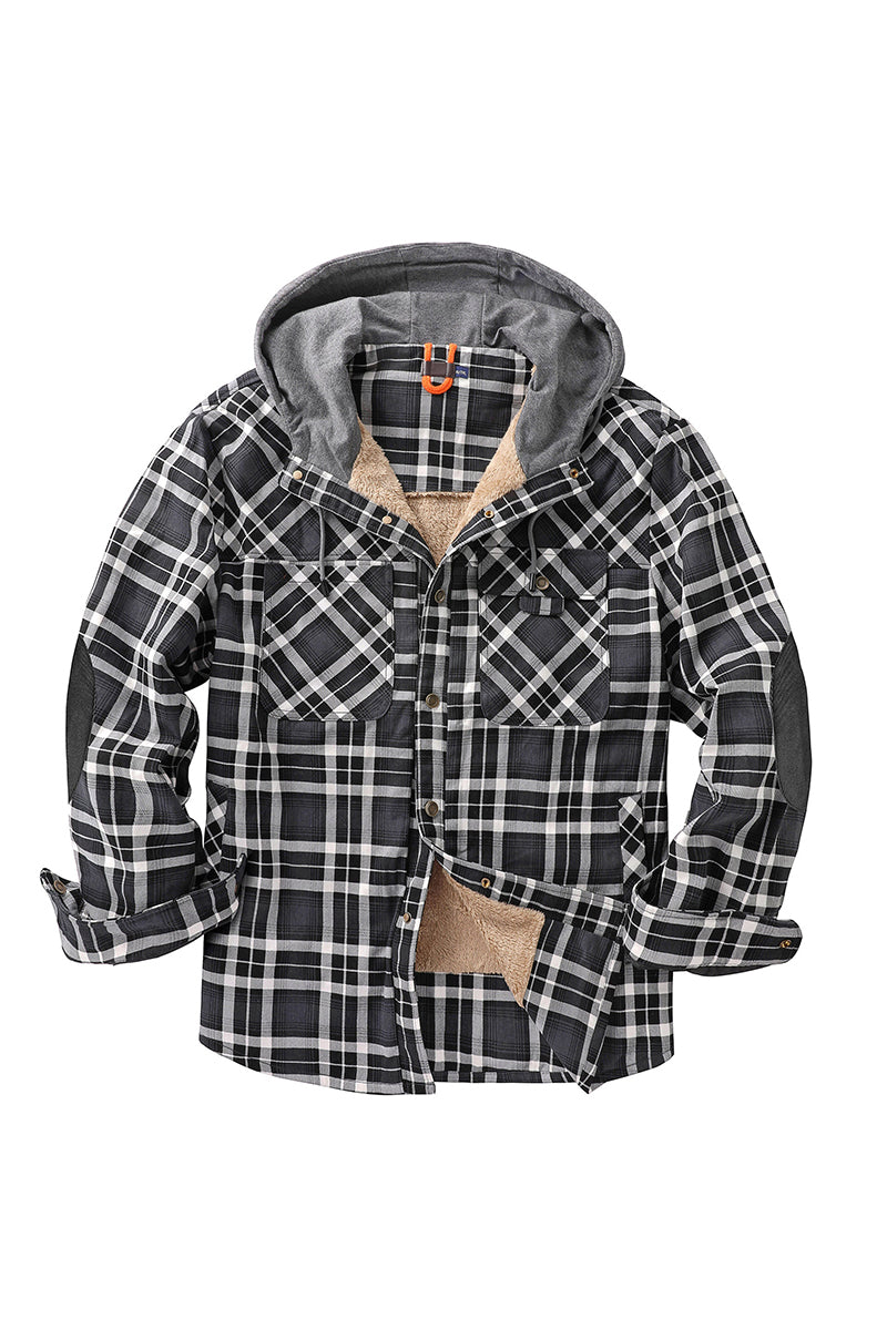 Monterey Hooded Flannel Jacket