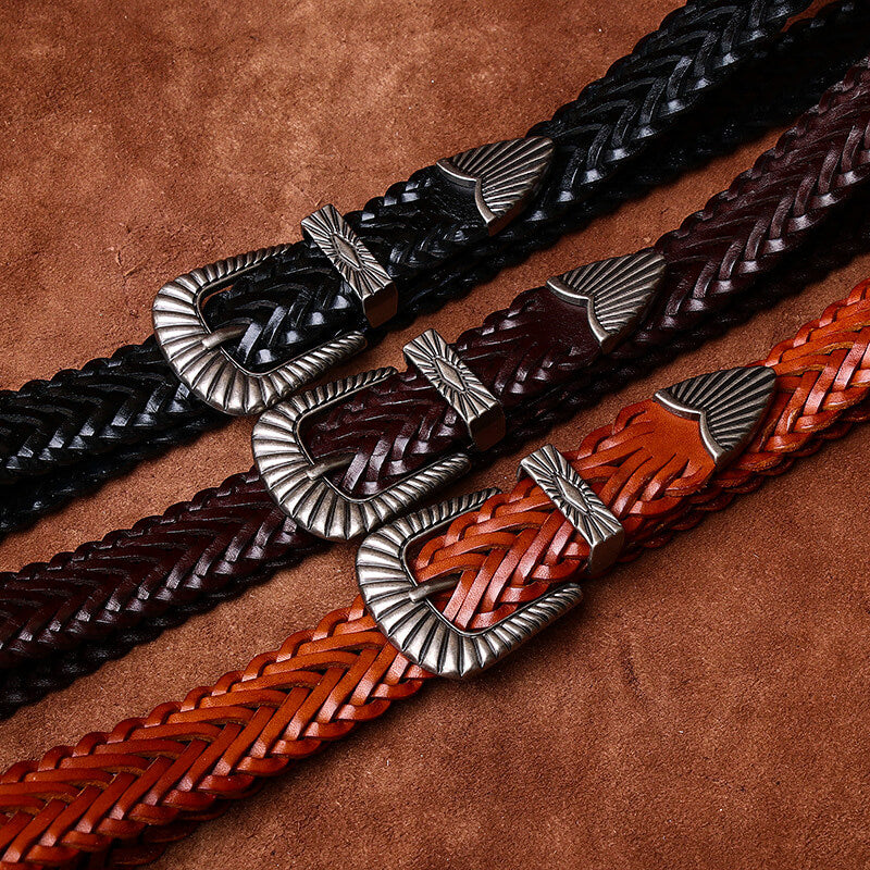 Bellmore Braided Leather Belt