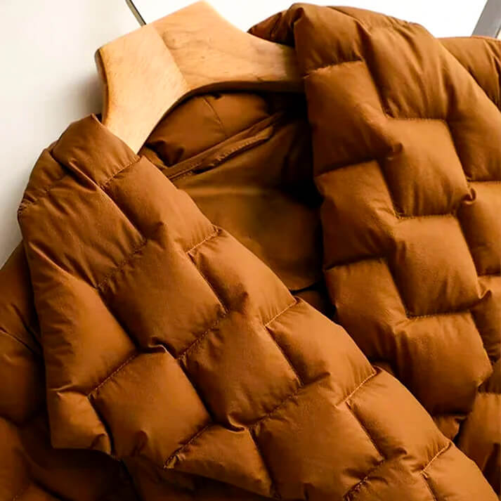 Verona Quilted Down Coat