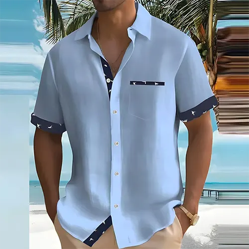Ellery Men’s Short Sleeve Shirt | Smart & Relaxed
