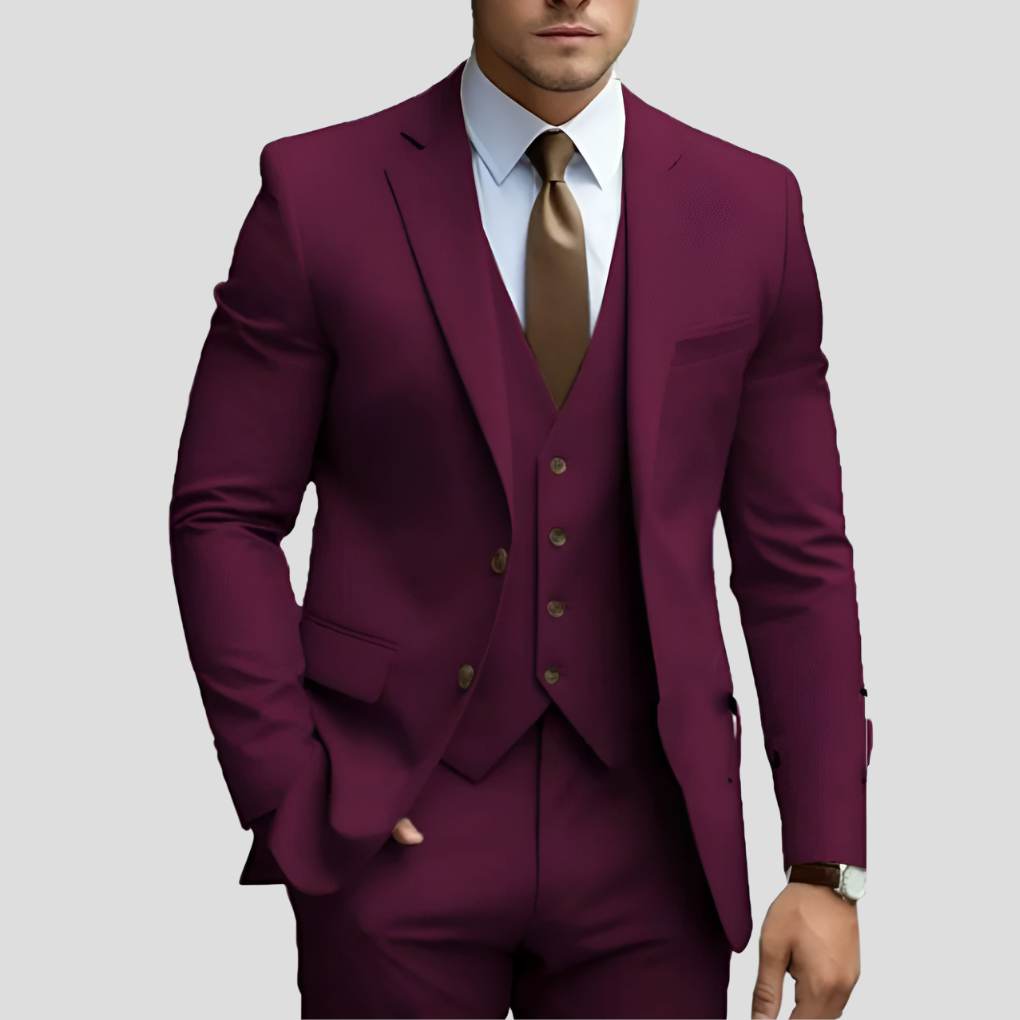 Cambridge Slim Fit 3 Piece Suit