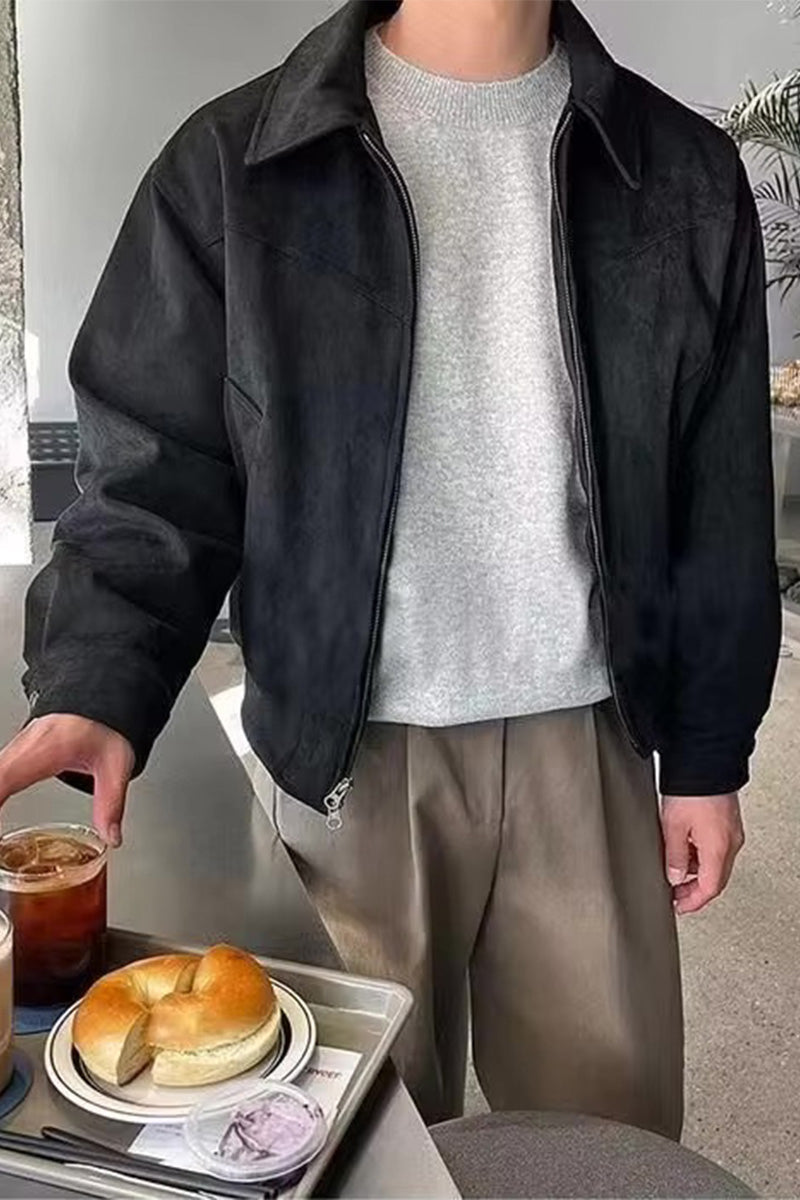 Harrington Suede Rugged Jacket