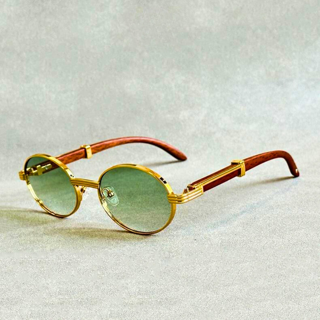 Bellagio Gold Frame Sunglasses