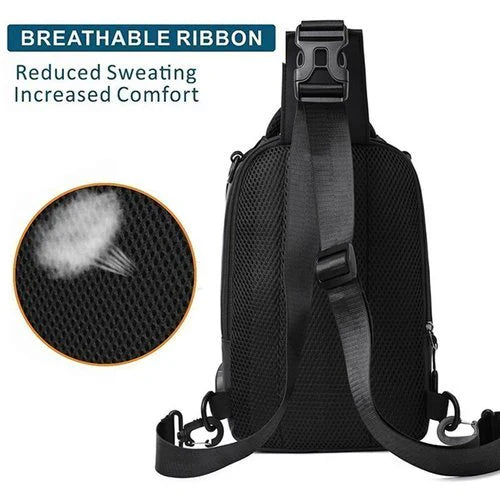 Anti-Theft Waterproof Backpack with USB Charging Port