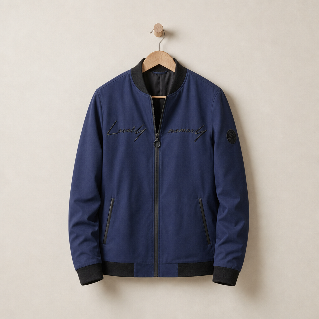 Denver Jacket in Dark Blue
