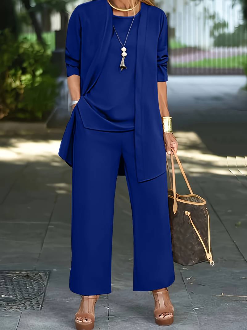 Valencia Three-Piece Pantsuit