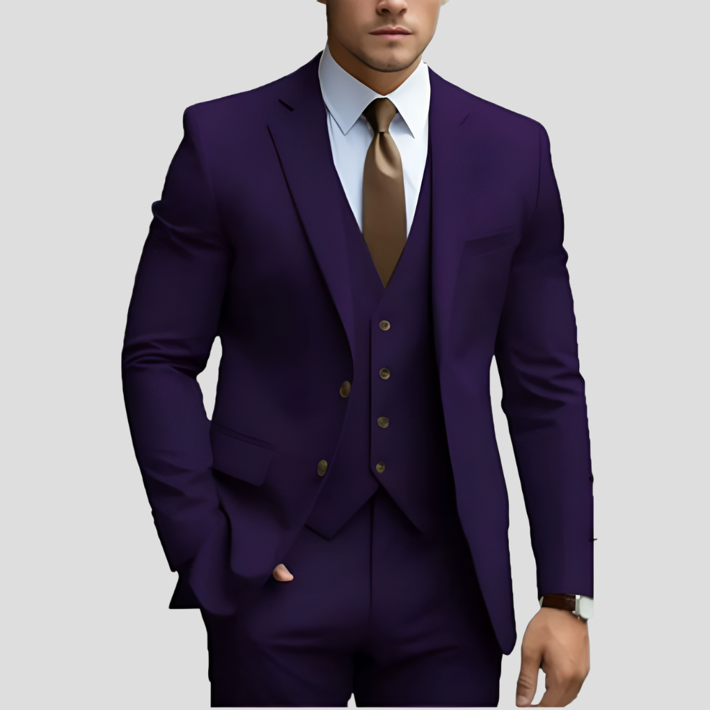 Cambridge Slim Fit 3 Piece Suit