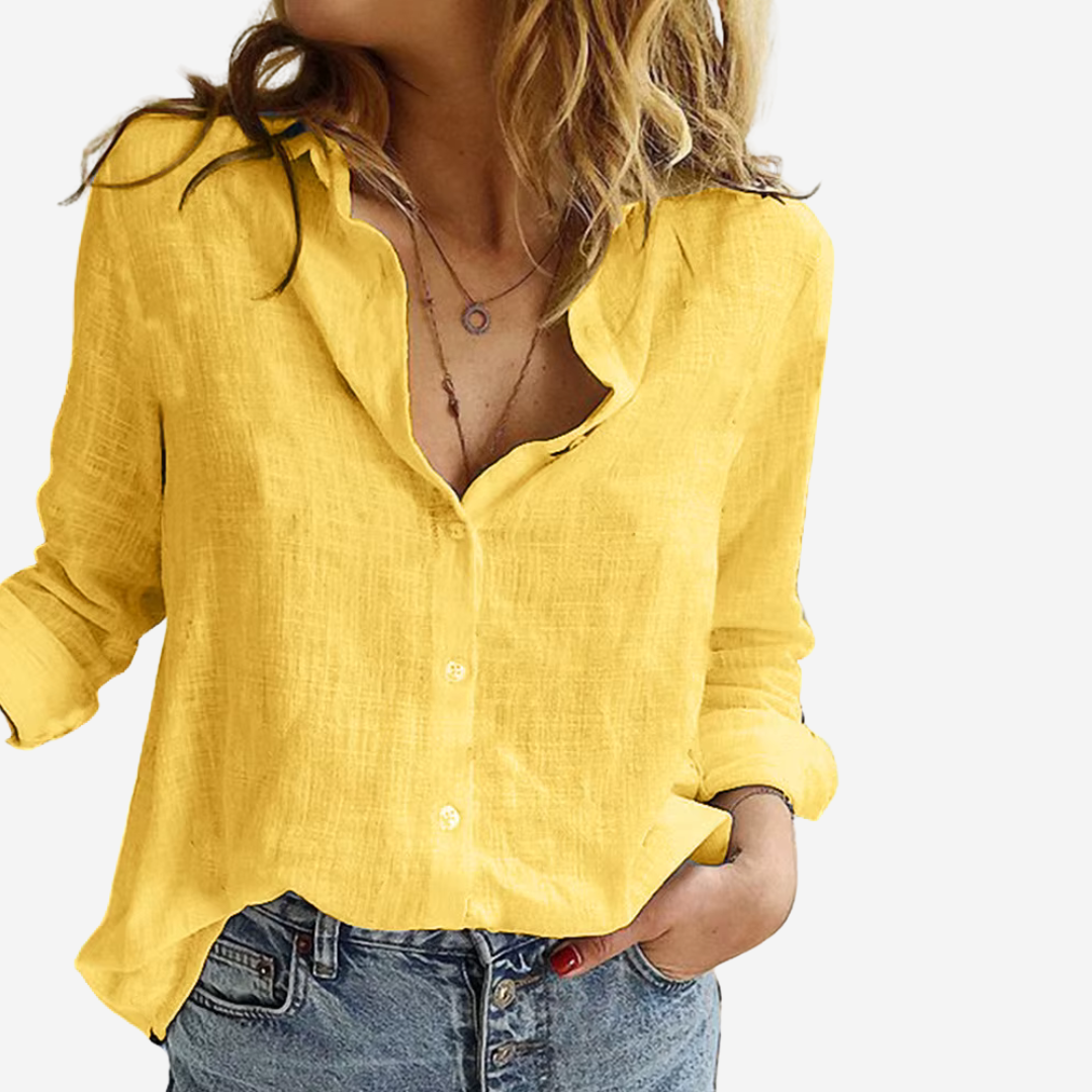 Valora Linen Blouse