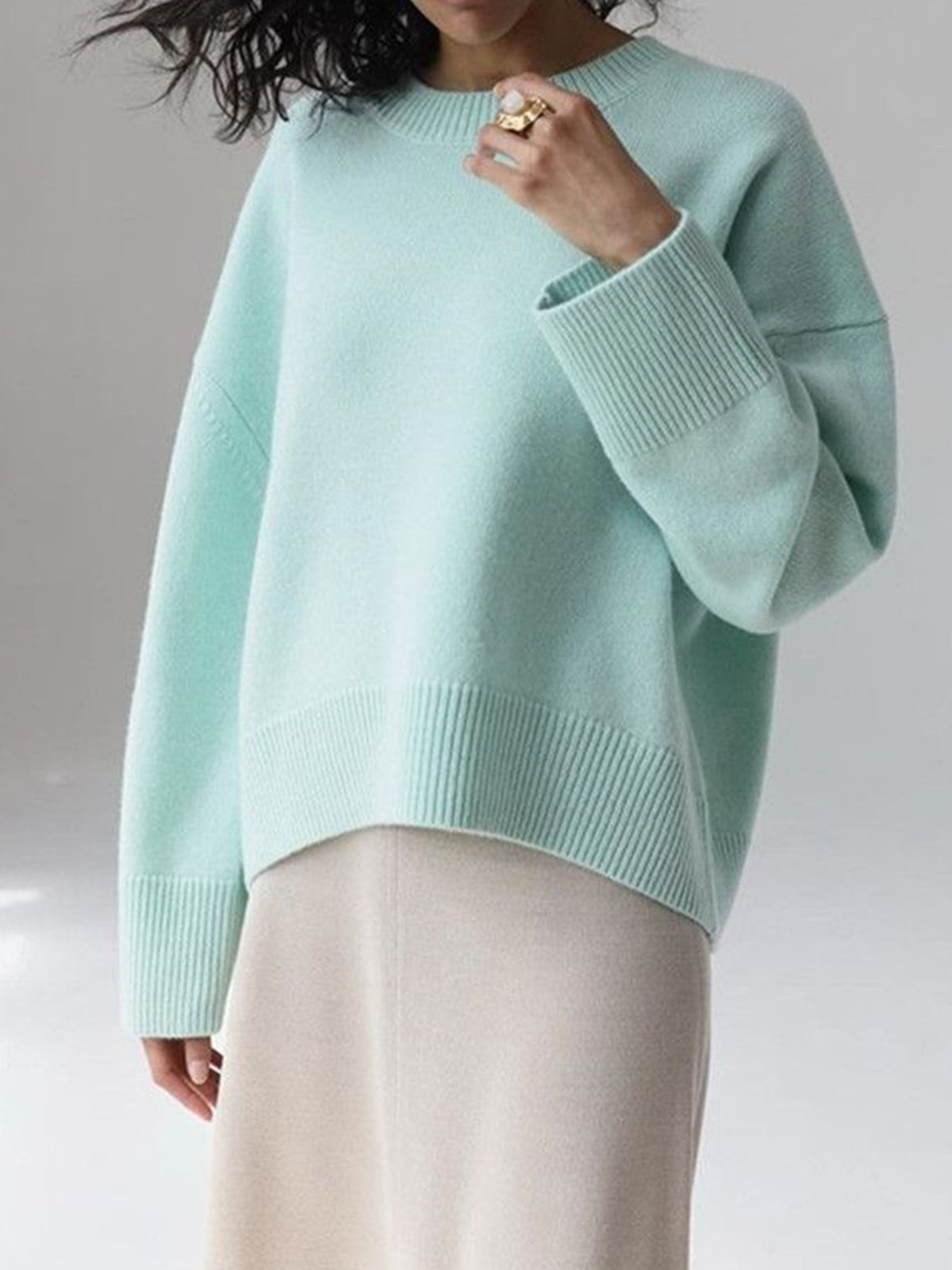 Candyfloss Oversized Knit Sweater