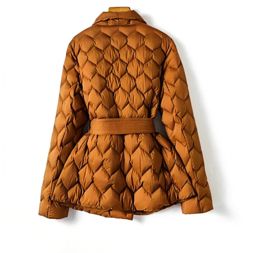 Verona Quilted Down Coat