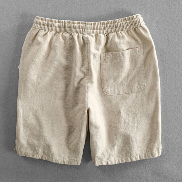 Saito Cotton-Linen Shorts