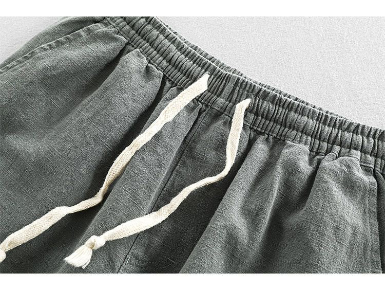 Saito Cotton-Linen Shorts