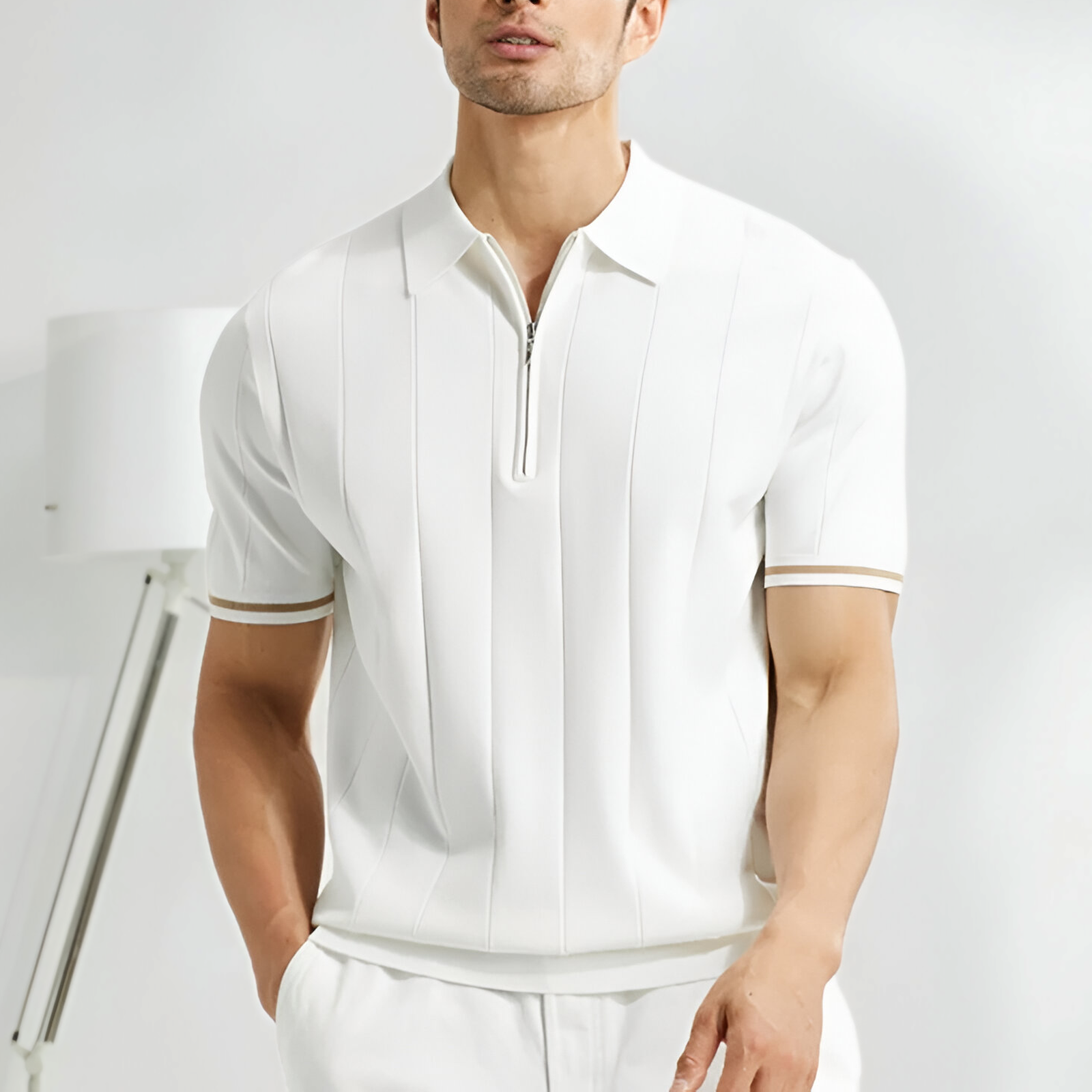 Sorrento Zip Polo Shirt