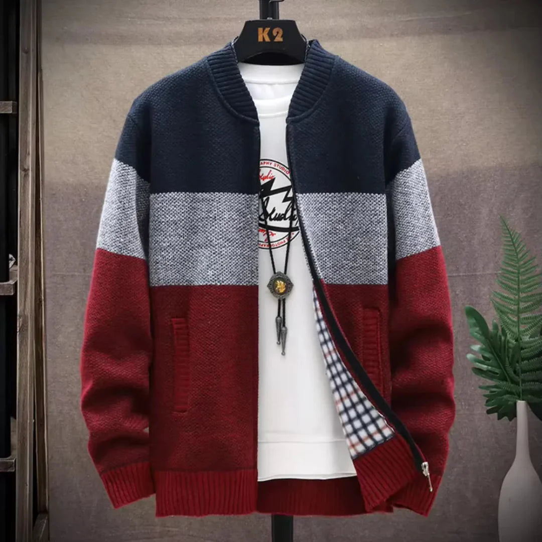 Salviano Zip Cardigan