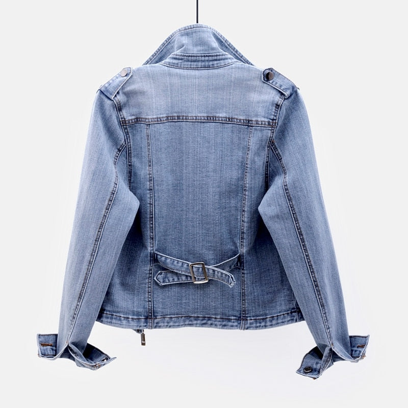 Marielle Cropped Denim Jacket