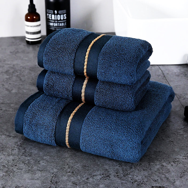 Organic Cotton Bath Towel Set – Ultra-Soft Quick-Dry Towels