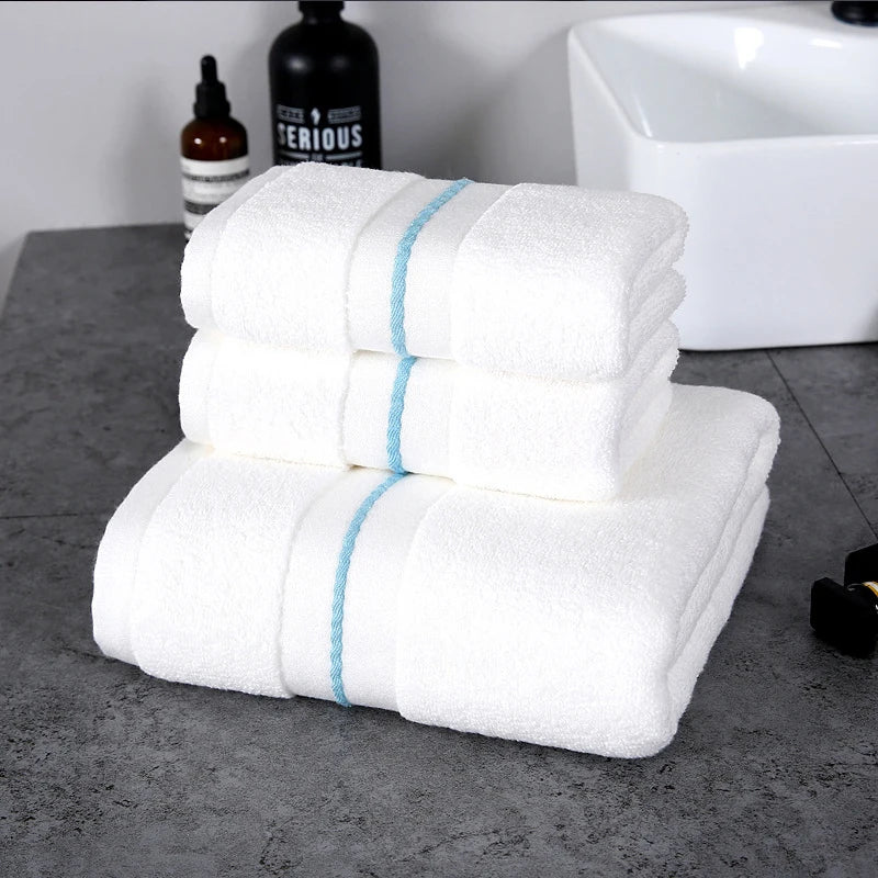 Organic Cotton Bath Towel Set – Ultra-Soft Quick-Dry Towels