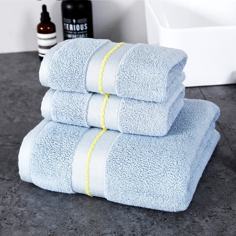 Organic Cotton Bath Towel Set – Ultra-Soft Quick-Dry Towels