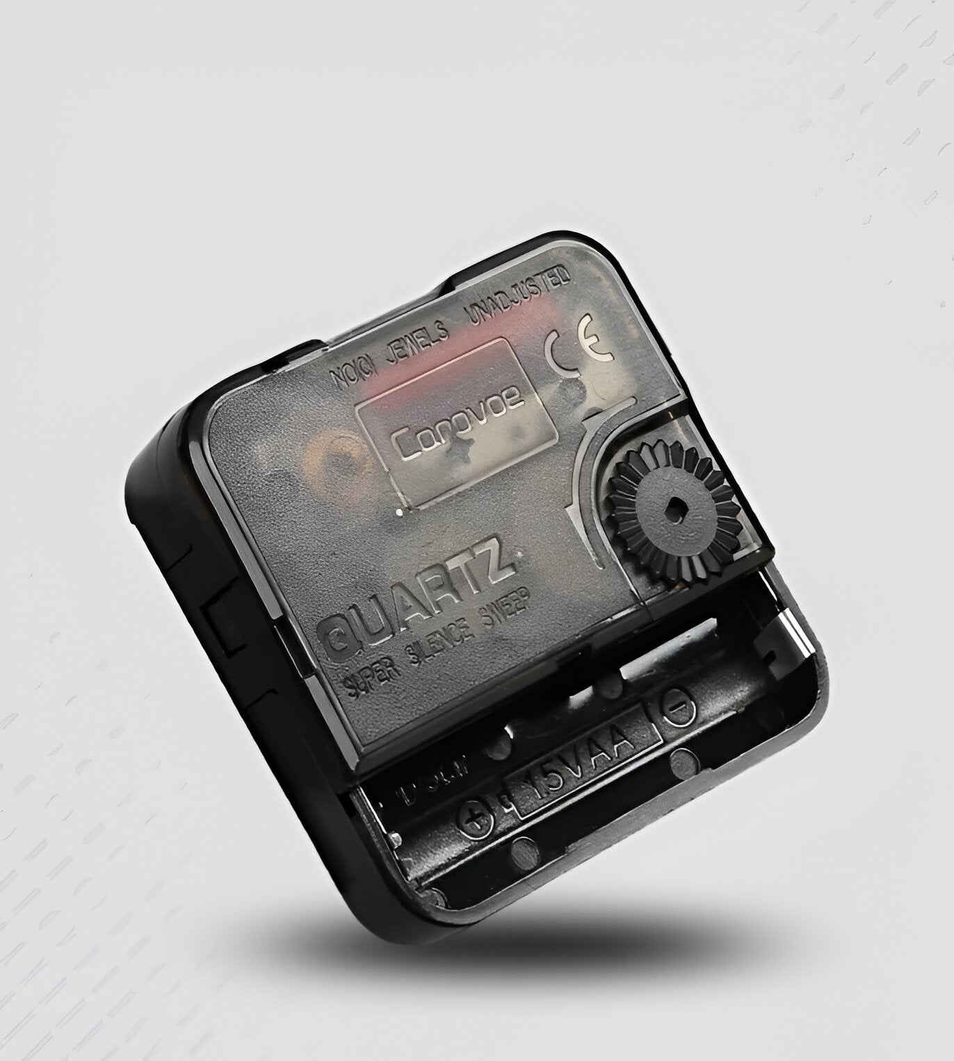 Transparent Acrylic Wall Clock – Silent Non-Ticking Wooden Design