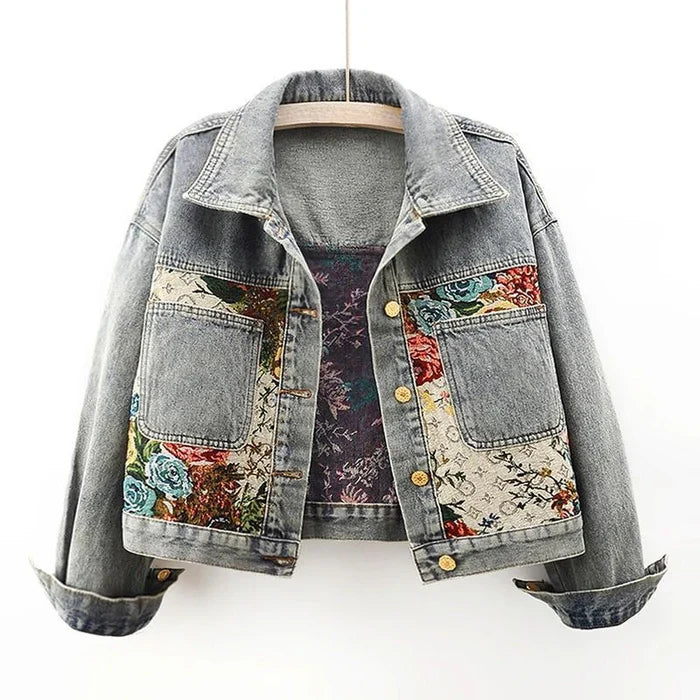 Lucera Floral Denim Jacket