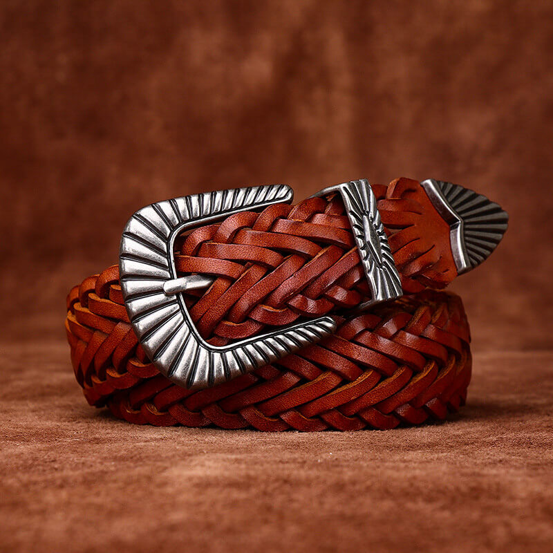 Bellmore Braided Leather Belt