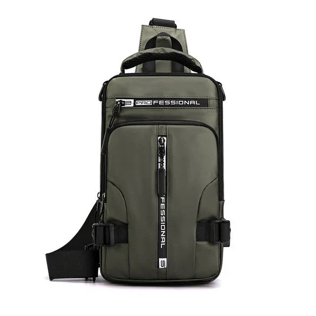 Anti-Theft Waterproof Backpack with USB Charging Port