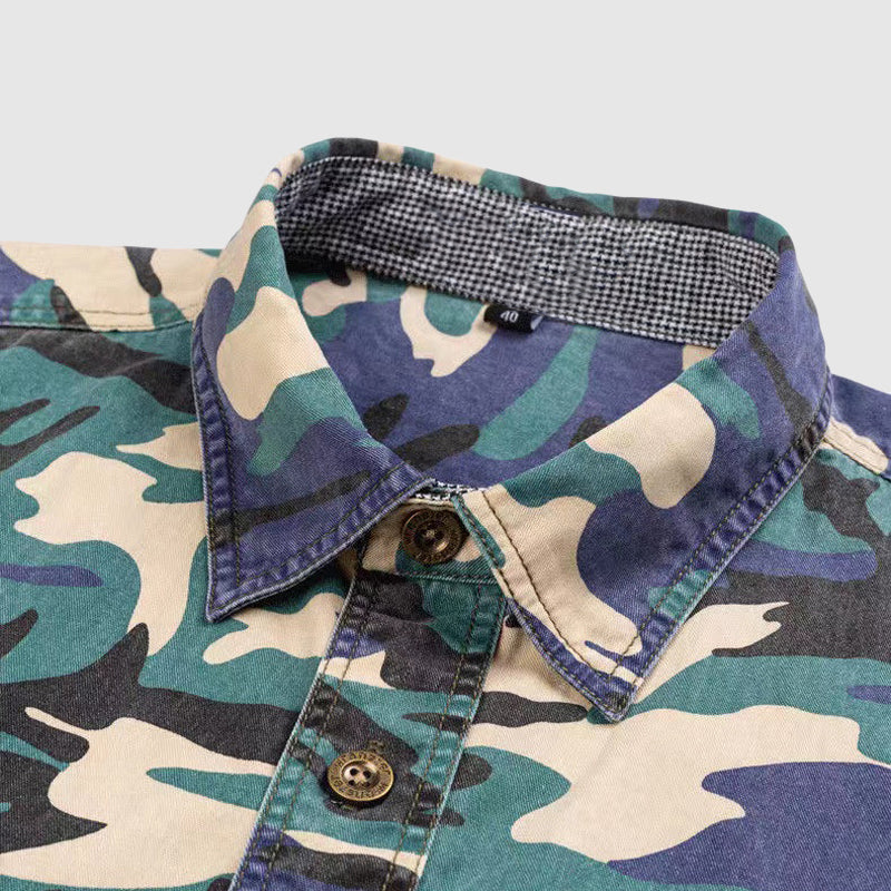 Jaxon Camo Long Sleeve - Edward Fraiser