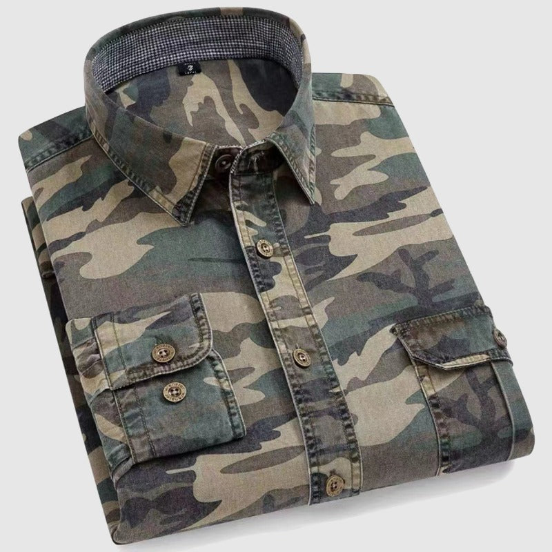 Jaxon Camo Long Sleeve - Edward Fraiser