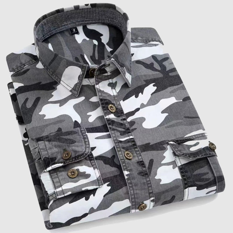 Jaxon Camo Long Sleeve - Edward Fraiser